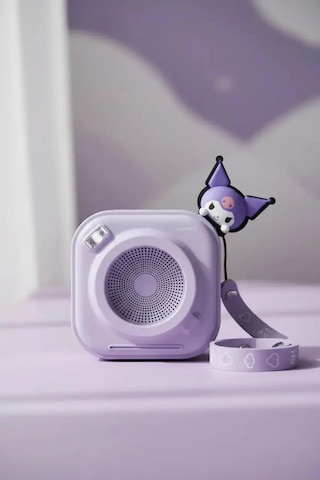 Mınıso Sanrio Lisanslı Kuromi Bluetooth Hoparlör A133 Kablosuz Taşınabilir Ses Sistemi