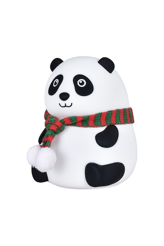 Panda Lamba, Panda Dokunmatik Silikon Lamba, Çocuk Yatak Odası İçin 7 Renk Değiştiren Işık