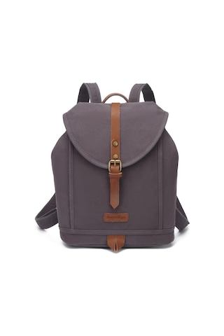 Kanvas Kumaş Kadın Sırt Çantası Smart Bags 1335 Kahverengi