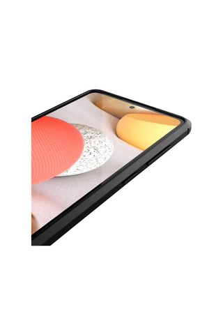 Samsung Uyumlu Galaxy A72 Kılıf Zore Niss Silikon Kapak-Siyah