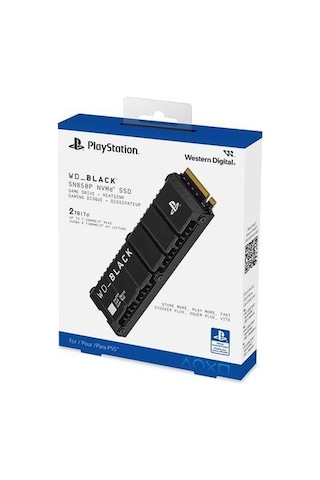 Playstation 5 Ps5 Game Drive 2tb Sn850p Ps5 Ssd Hdd M.2 Gen4 Wd Black Ps5 Hard Disk Drive