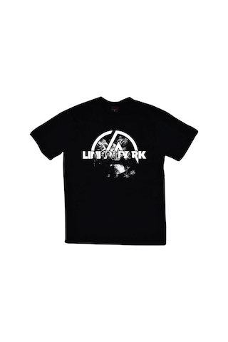 Stoned&Fame Linkin Park Baskılı T-shirt SIYAH