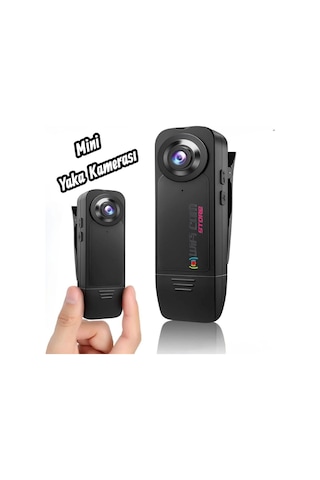 Wificam Gece Görüşlü Hareket Algılama Özellikli Sesli HD Yaka Kamerası