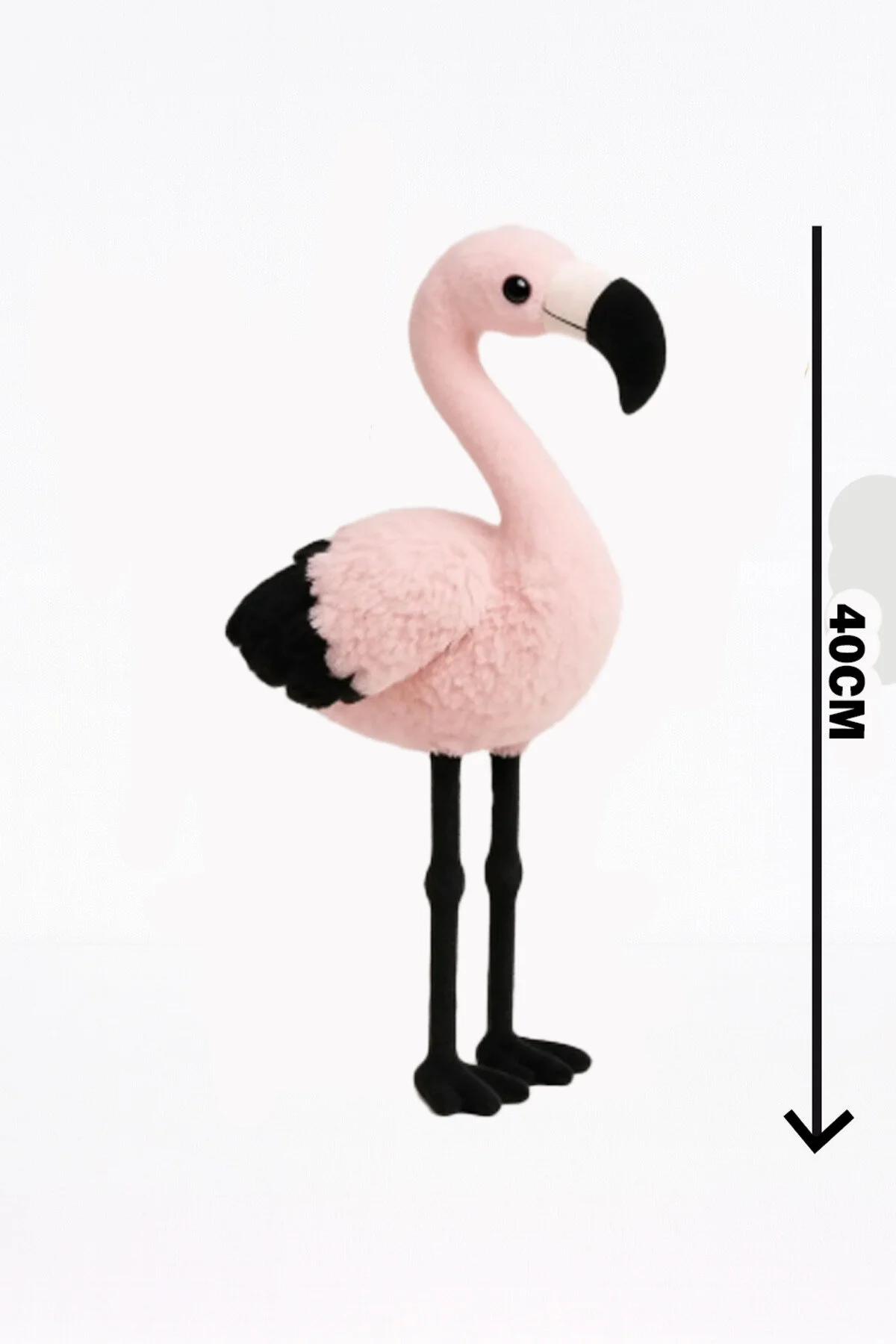 Flemingo Peluş Büyük Boy Üretici Firma Açık Pembe