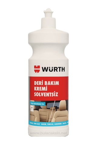 Würth Deri Besleyici Bakım Kremi Araç İçi Temizleme Spreyi 500Ml