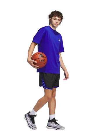 Adidas Erkek Mavi Graphıc Tee Short Sleeve Adı Bb Gfx Tee Jn7110 Mavi