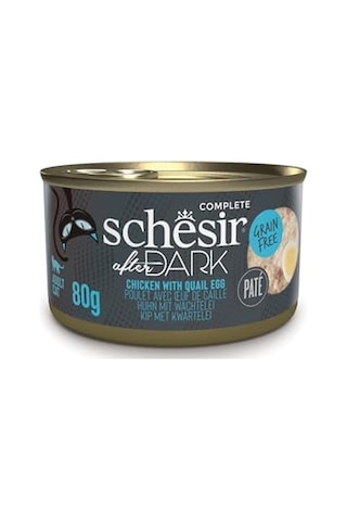 Tr After Dark Tavuk İle Bıldırcın Yumurtası Pate Yetişkin Kedi Konservesi 80g