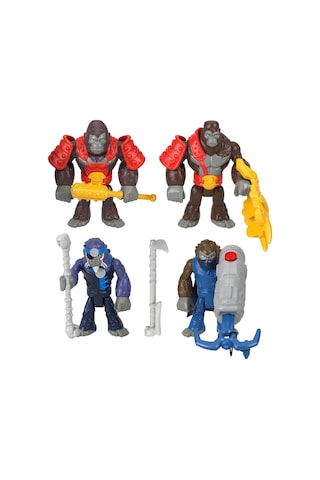 Imaginext Goril Komutan Maymun Ordusuna Karşı Aksiyon Figürü Seti