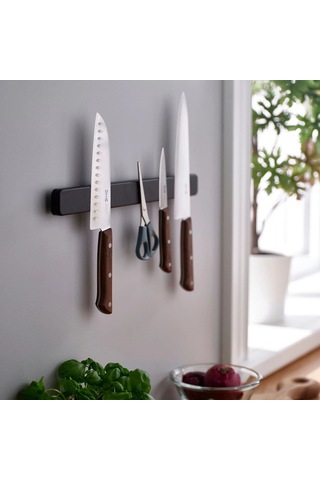 Ikea Vardagen 3 Parça Mutfak Bıçağı Seti 20 Cm Krom - Kahverengi Çok Renkli