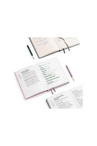 Leuchtturm1917 Thesis Sert Kapak A5 İngilizce Journal Dusty Rose 369203