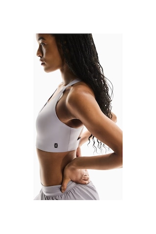 On Endurance Bra Zip Yüksek Destekli Ön Fermuarlı Spor Sütyeni Lila