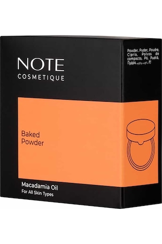 Note Cosmetics Baked Powder 01 Stardust Işıltılı Bitişli Highlighter Toz Yüz Pudrası