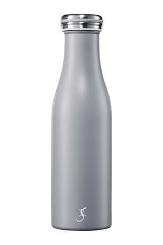 Lurch - 500 Ml Granit Gri, Paslanmaz Çelik Termos - Çift Cidarlı, Sızdırmaz - 240805 Beyaz