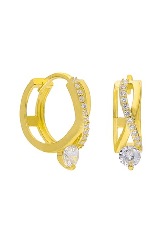 Azra Küpe 719938 Gold