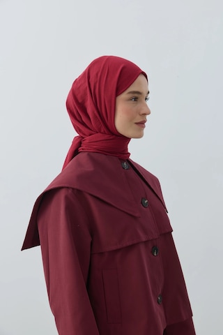 Modakaşmir Neo Pamuk Şal Bordo Renk