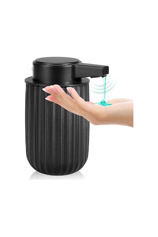 Xiaaokeji Mutfak İçin Otomatik Sabunluk Sıvısı: 9 Oz Siyah