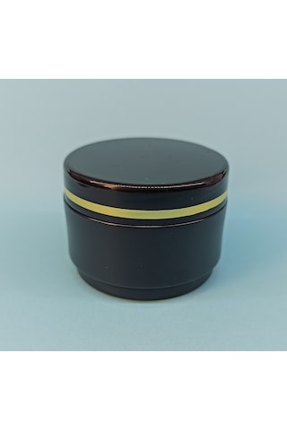 250 25 Ml Lüx Şeritli Mini Boş Pomat-Krem-Kozmetik Kutusu