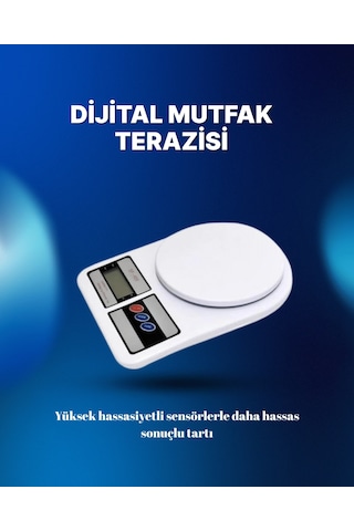 Mey İthalat Tf-1010 Dijital Mutfak Tartısı Renkli