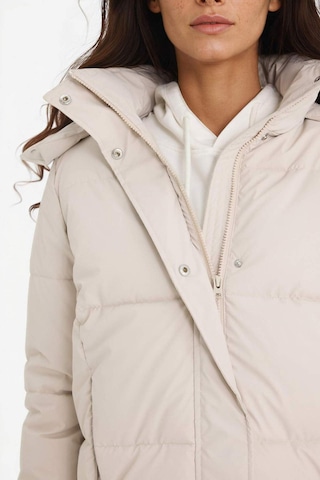 Defacto Regular Fit Kapüşonlu Fermuarlı Şişme Mont F2143ax25wnbg414 Bej-bg414