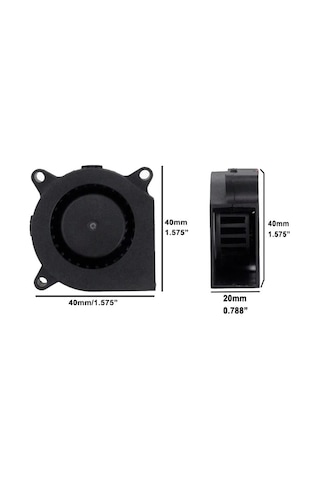 4020 Salyangoz Fan(24V)