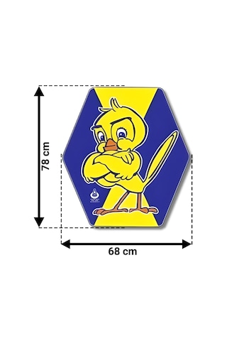 Uçurtma Altıgen Çıtalı Ipli Uçurtma Seti Kanarya Modeli