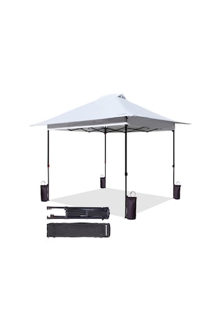 Fundango Sunhaven 300 Premium 3x3 M Otomatik Gazebo & Gölgelik White Beyaz