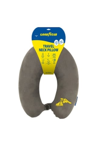 Goodyear Boyun Yastığı(Visco Sünger Kademeli Çıtçıtlı)