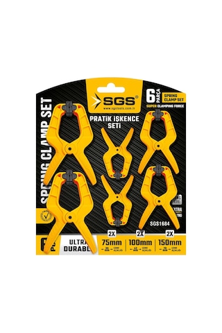 Sgs Pratik İşkence Seti 6 Parça 75mm-100mm-150mm Sgs1684 Sgs Pratik İşkence Seti 6 Parça 75mm-100mm-150mm Sgs1684