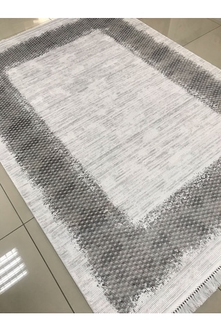 Padişah Halı Safir 73938 097 Serisi Akrilik Salon Oturma Yatak Odası Halısı Gri