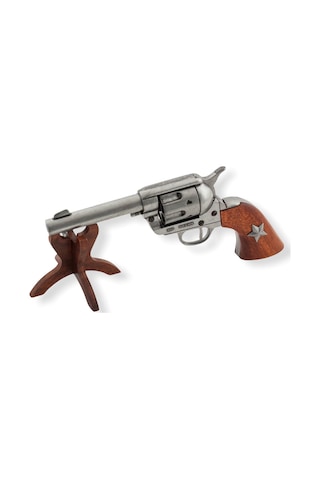 Denix Dekoratif Replika Cal.45 Arabulucu Tabanca 4.75", Usa 1873 Peacemaker Revolver