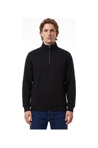 Mustang Siyah Erkek Sweatshirt M5wm-swt1710