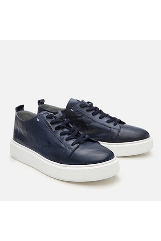 Hotiç Erkek Deri Lacivert Hafif Tabanlı Spor Ayakkabı 02ayh305870a680 Lacivert-navy Lacivert