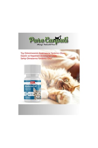 Purecanpati Kedi Multivitamin Biotin Dermacat Seti