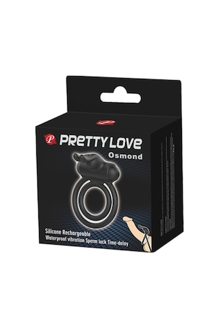 Hızlı Express Pretty Love Osmond Titreşimli Penis Halkası Penis Kelepçe Klitoral Vibratör