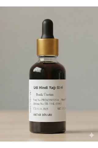 Aktar Diyarı Udi Hindi Yağı 50 ML
