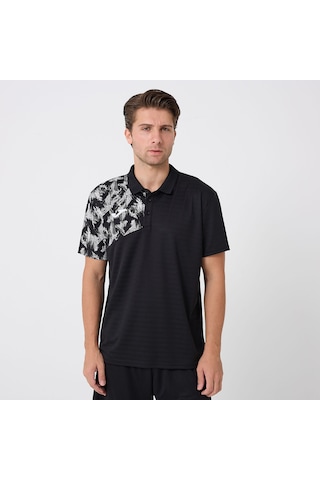 Siyah Joma Erkek Futbol Polo T-shirt Premium 9212326 Siyah