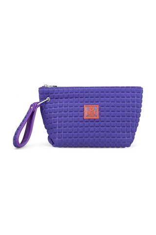 Bilik Deri Scuba Mor Kadın Portföy & Clutch Çanta Yeliz Mor