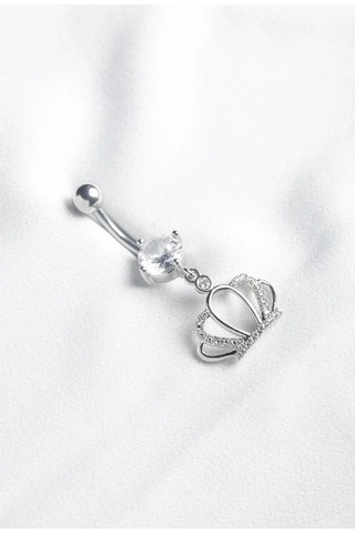 İ&beauty Göbek Dairesi Piercingi 237697361 Siyah - Gümüş