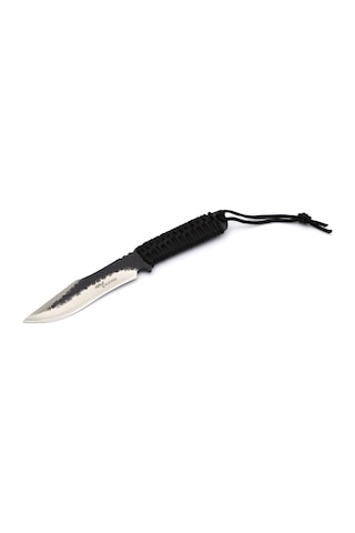 Valkyrie - 8Cr15 Kuzey Yıldızı Outdoor Paracortlu Kamp Bıçağı Siyah