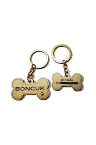 Altınceylan Köpek İsimlik Künyesi Büyük Boy 5 X 3 Cm