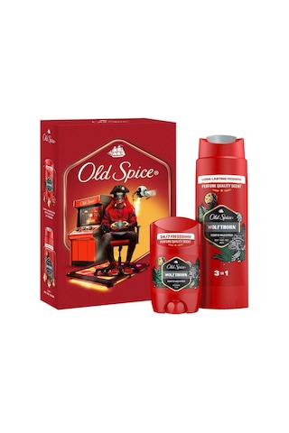 Old Spice Wolfthorn Gamer Seti Deodorant Stick 50 Ml + Duş Jeli 250 Ml