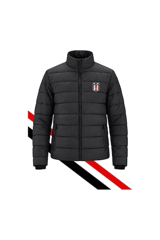 Beşiktaş Lisanslı Siyah Mont