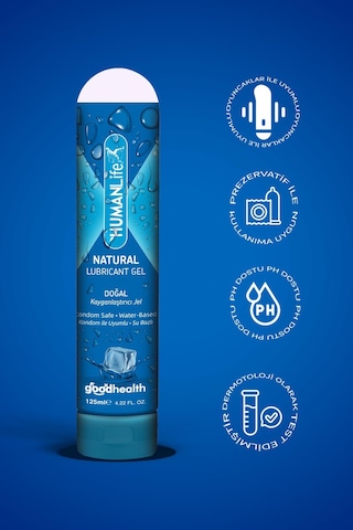 Humanlife Doğal Kayganlaştırıcı Jel 125ml + 5gr X 10 Adet