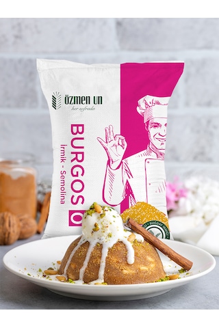 Özmen Un Burgos 0 Numara İrmik Semolina 25 Kg