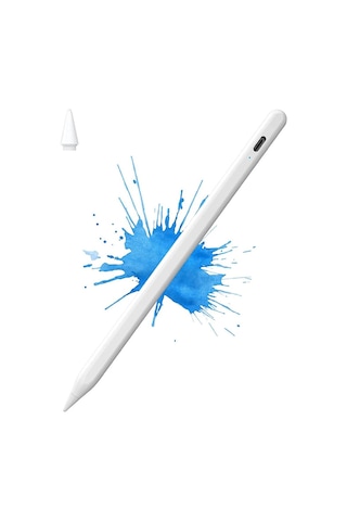 Apple Uyumlu iPad  Stylus Dokunmatik Kalem Palm Rejection Mıknatıslı Eğilmeye D