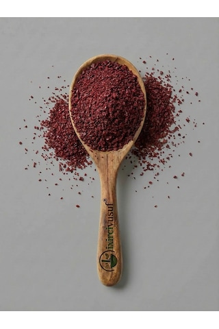 İxirciyusuf Sumak Sumak Tozu Ground Sumac Sumac Spice Rhus Coriaria Doğal Öğütülmüş 100 G