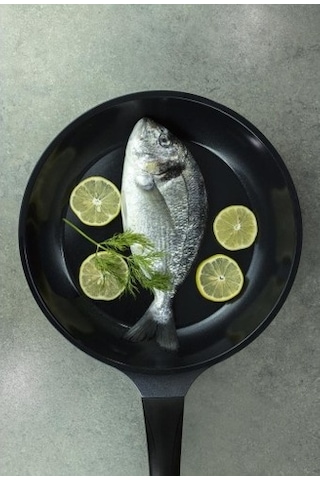 Primanova Bordain Alüminyum Kızartma Tavası 26 CM Kırmızı