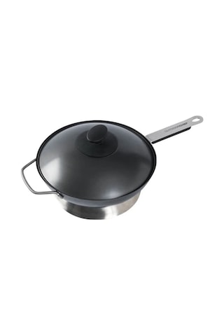 Aygaz Gurme Barbekü Wok Gri - Siyah