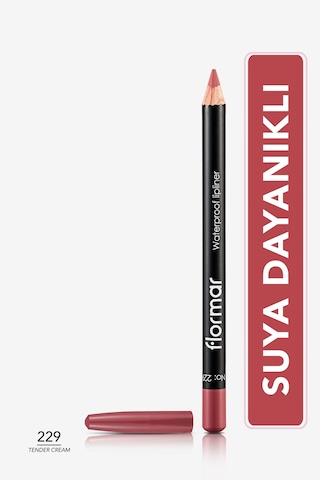 Flormar Waterproof Lipliner Sudan Etkilenmeyen Dudak Kalemi 229 Tender Cream