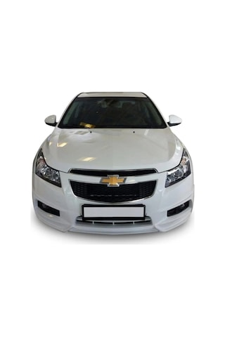 Chevrolet Cruze Uyumlu Ön Ek Karlık Mat Siyah Plastik 2009-2013 Makyajsız Kasa
